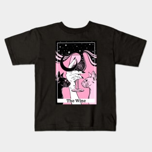 Pink Tarot card The Wine Kids T-Shirt